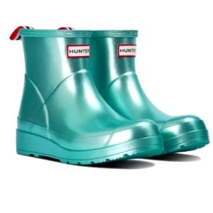 ❌️SOLD❌️Hunter Short Nebula Rain Boots (size 8)